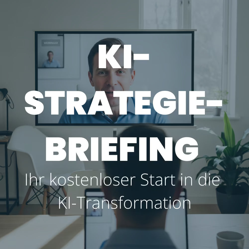 KI-Strategiebriefing: Ihr kostenloser Start in die KI-Transformation